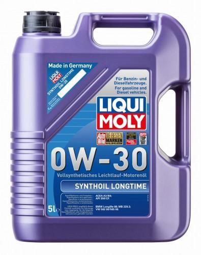 LM8977 LIQ OIL LIQUI MOLY 0W30 5L SYNTHOIL LONGTIME SM/CF / A3/B4 / 229.3