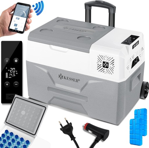 КОМПРЕССОРНЫЙ ХОЛОДИЛЬНИК ТУРИСТИЧЕСКИЙ МОРОЗИЛЬНИК 30Л KESSER