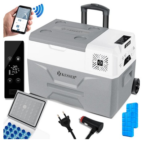 КОМПРЕССОРНЫЙ ХОЛОДИЛЬНИК ТУРИСТИЧЕСКИЙ МОРОЗИЛЬНИК 50Л KESSER