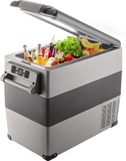 АВТОМОБИЛЬНЫЙ ТУРИСТИЧЕСКИЙ КЕМПИНГОВЫЙ ХОЛОДИЛЬНИК VEVOR 55л 220В 60Вт