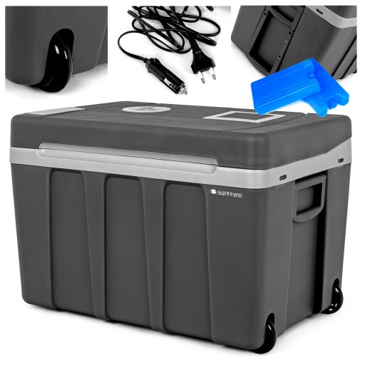 ST-1050 туристический/автомобильный ХОЛОДИЛЬНИК 50л охлаждение + обогрев 12/230В
