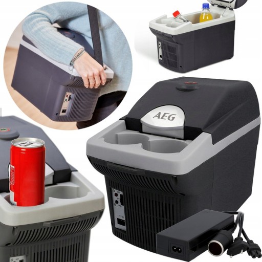 AEG BK6 6L ХОЛОДИЛЬНИК ТУРИСТИЧНИЙ З ФУНКЦІЄЮ НАГРІВУ НІМЕЦЬКИЙ 12V 230V