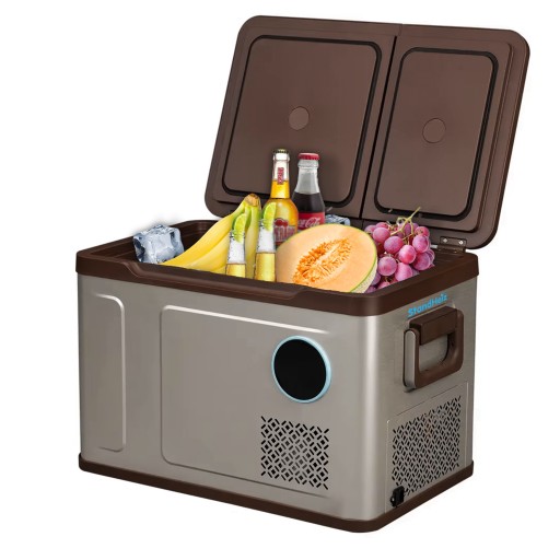 ТУРИСТИЧЕСКИЙ ДВОЙНОЙ КОМПРЕССОРНЫЙ ХОЛОДИЛЬНИК 31Л 12В 24В 230В STANDHEIZ