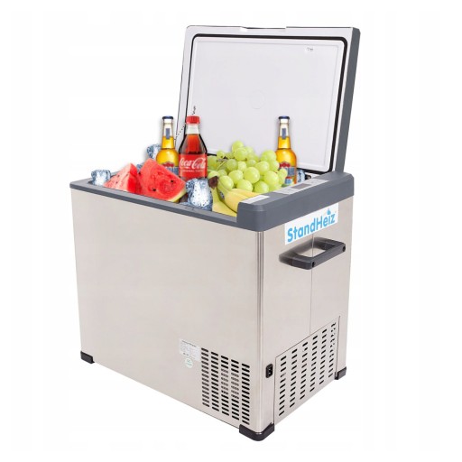 ПОРТАТИВНИЙ КОМПРЕСОР ТУРИСТИЧНИЙ ХОЛОДИЛЬНИК 50Л КАМЕРА 12V24V 230V STANDHEIZ