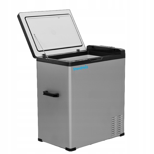 ПОРТАТИВНЫЙ КОМПРЕССОРНЫЙ ТУРИСТИЧЕСКИЙ ХОЛОДИЛЬНИК 75Л КАМЕРА 12В24В 230В STANDHEIZ