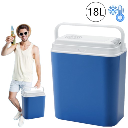 АВТОМОБИЛЬНЫЙ ТУРИСТИЧЕСКИЙ ХОЛОДИЛЬНИК 18Л 12В МАЙ ДЛИТЕЛЬНЫЙ КЕМПИНГ ЛЕТО