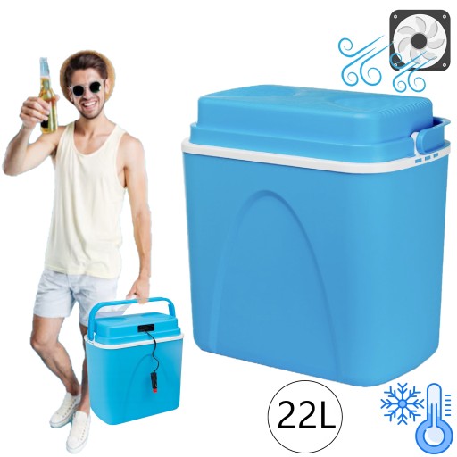 АВТОМОБИЛЬНЫЙ ТУРИСТИЧЕСКИЙ ХОЛОДИЛЬНИК 22Л 12В МАЙ ДЛИТЕЛЬНЫЙ КЕМПИНГ ЛЕТО