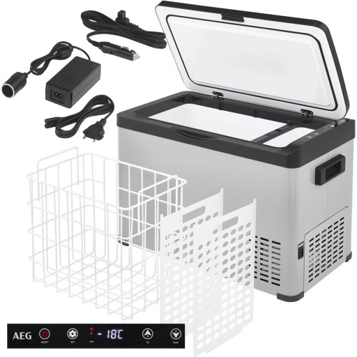 КОМПРЕССОРНЫЙ ТУРИСТИЧЕСКИЙ ХОЛОДИЛЬНИК AEG KK30 30л НЕМЕЦКИЙ 12В 230В