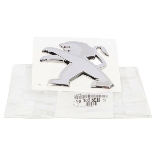 98303341DX - ЛОГОТИП ЕМБЛЕМА PEUGEOT 508 (R8) ПЕРЕД OE 9830334DX НОВИЙ ОРИГІН.