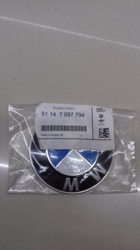 ЛОГОТИП BMW F10 F11 82 мм 51147057794