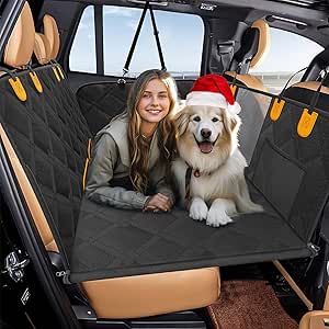 Водонепроникний автомобільний килимок для собак LOIION чорний