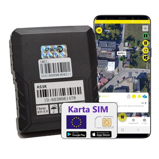 GPS-трекер As3r Bat. 5000mAh Магнит прослушка сервер RU без подписки