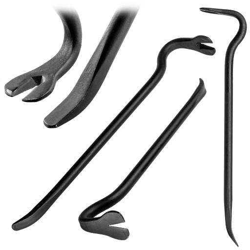 ЛОМ КОВАНО-ИЗОГНУТЫЙ 400 мм БРЕШКА БРЕЧА ГВОЗДОТВОРИТЕЛЬ СТРОИТЕЛЬНЫЙ ЗАХВАТ