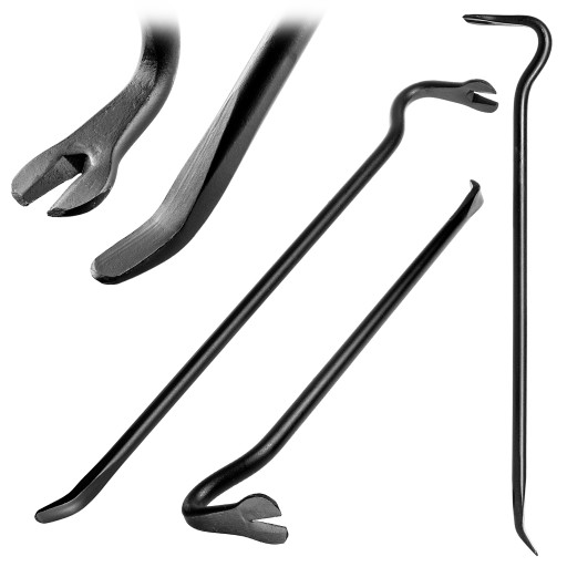 ЛОМ КОВАННЫЙ ИЗОГНУТЫЙ 700 мм БРЕШКА БРЕЧА ГВОЗДОТВОРИТЕЛЬ СТРОИТЕЛЬНЫЙ ЗАХВАТ