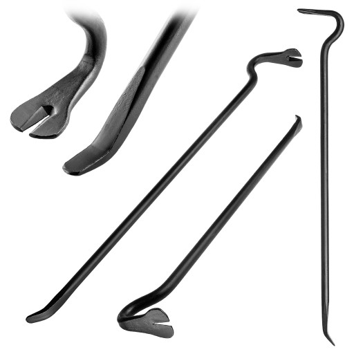 ЛОМ КОВАНИЙ ЗІГНУТИЙ 900 мм BRESZKA BRECHA НАІЛЕКСТРАКТОР КОНСТРУКЦІЙНИЙ ГРИППЕР