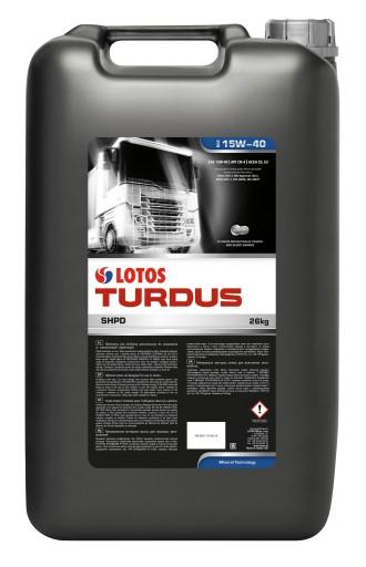 LOTOS TURDUS SHPD 15W40 26кг 30л MB 228.3 CF/SL