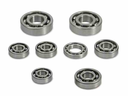 ROY23525 - ПІДШИПНИК ДВИГУНА MZ ETZ250 ETZ251 ETZ300 ETZ301 НАБІР З 8 ШТ. ДВИГУНА І SKRZ