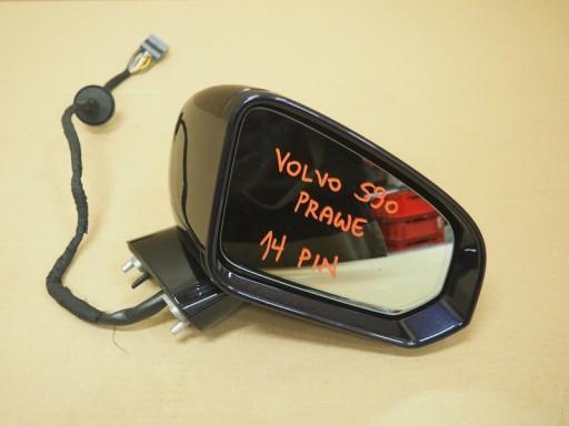 ДЗЕРКАЛО ПРАВЕ ЕЛ. VOLVO S90 14 PIN