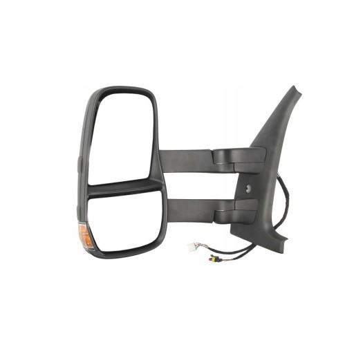 182203182370 - ДЗЕРКАЛО L IVECO DAILY 05/06-08/11 З ПІДІГРІВОМ