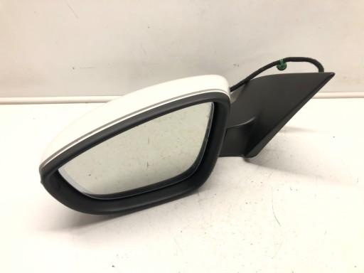 LORK488288 - ДЗЕРКАЛО ЛІВЕ VW CC B7 11-16 15PIN БІЛЕ