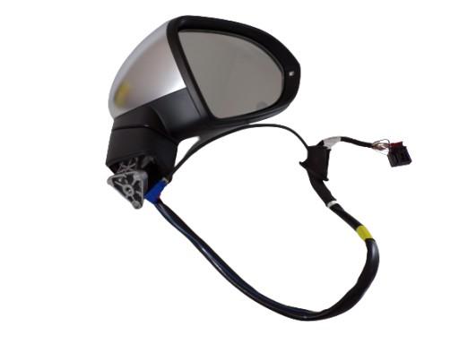 13+1PIN - ПРАВОЕ ЗЕРКАЛО 13+1 PIN КАМЕРА 360 CHROME VW ARTEON 2017+