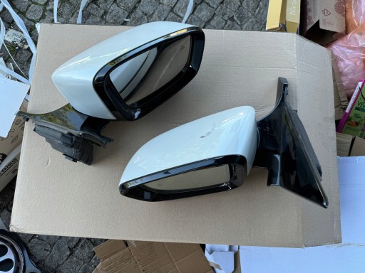 ПРАВОЕ ЗЕРКАЛО 5-КОНТАКТНЫЙ ПОМОЩНИК ФОТОХРОМ BMW 7 G11 G12 A96 MINERALWEISS