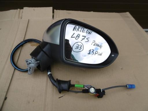 ПРАВОЕ ЗЕРКАЛО VW ARTEON 13-КОНТАКТНАЯ КАМЕРА ХРОМ ЕВРО