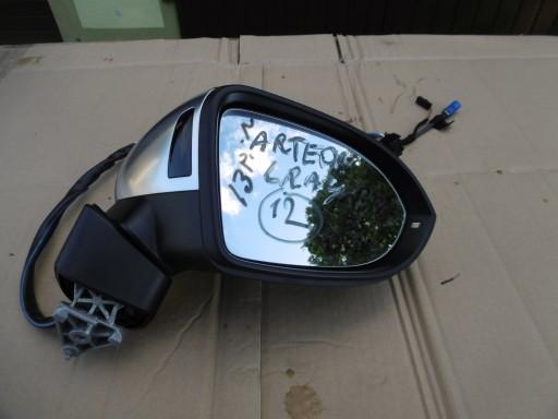 ПРАВОЕ ЗЕРКАЛО VW ARTEON LRA4 13-КОНТАКТНАЯ КАМЕРА ХРОМ