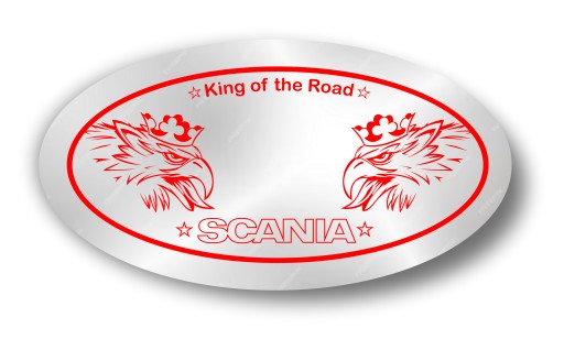 LED ДЗЕРКАЛО для вантажівки RGB 60x30 см TIR SCANIA 16 кольорів + 24В ПУЛЬТ