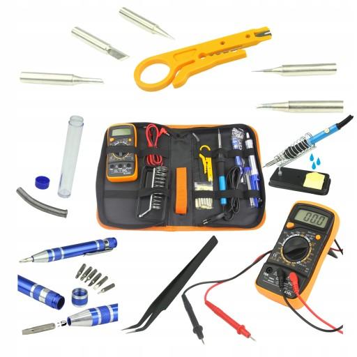 ТОЧНИЙ ПАЯЛЬНИК МУЛЬТИМЕТР ДУКЦІЙНА ФУНКЦІЯ ВЕЛИКИЙ КЕЙС НАБІР ОЛОВ'ЯНА ГУБКА