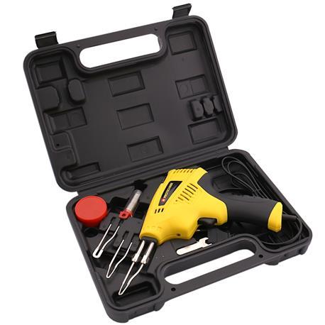 ПАЯЛЬНИК-ТРАНСФОРМАТОР 200ВТ АКСЕССУАРЫ В КОРПУСЕ