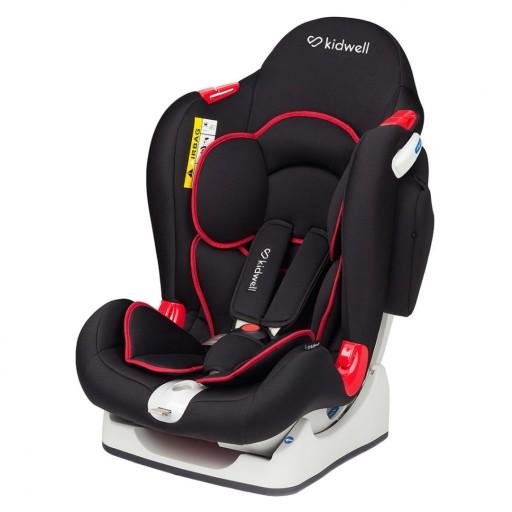 Lynx Kidwell автокрісло 0-25 кг чорний-червоний