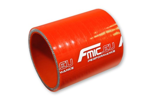 009500-P-500 - 95мм оранжевый 50см прямой силиконовый соединитель