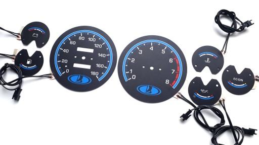 Lada 2107 циферблати годинник лічильник INDIGLO MoMan wz2