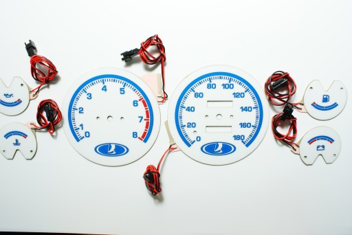 Лада 2107 INDIGLO MoMan счетчик циферблатов