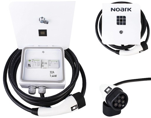 Настенное зарядное устройство для автомобилей, электромобилей, зарядная станция 7,4 кВт