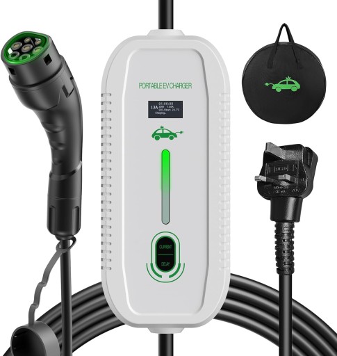 Автомобильное зарядное устройство Зарядная станция для электромобилей 15M Зарядное устройство типа 2 13A OUTLET