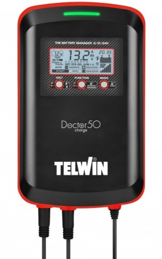 Зарядное устройство TELWIN DOCTOR CHARGE 50 6/12 / 24V 45A