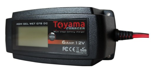 Зарядное устройство Toyama 6A 12V akum.гель и LiFePO4