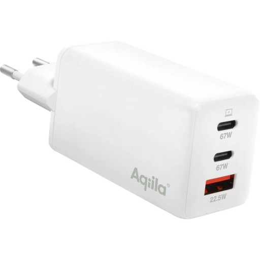 USB зарядний пристрій Aqiila AQWCW3PBI65W911