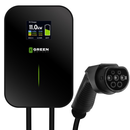 Зарядний пристрій для електромобілей Green Wallbox 11 кВт OUTLET