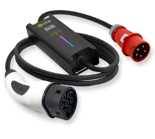 Автомобильное зарядное устройство типа 2 CEE 11KW EVSE Zencar