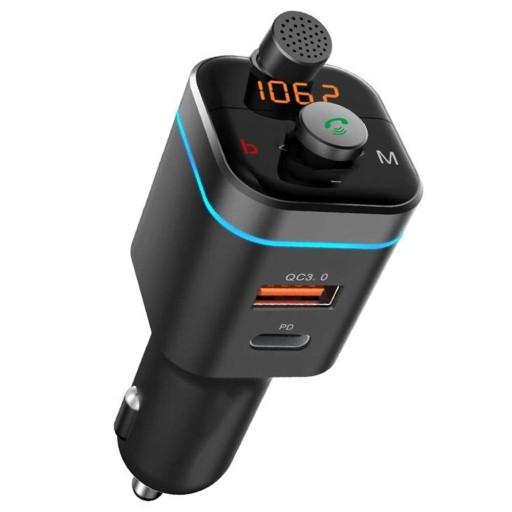 Автомобильное зарядное устройство Alogy FM-передатчик Bluetoot