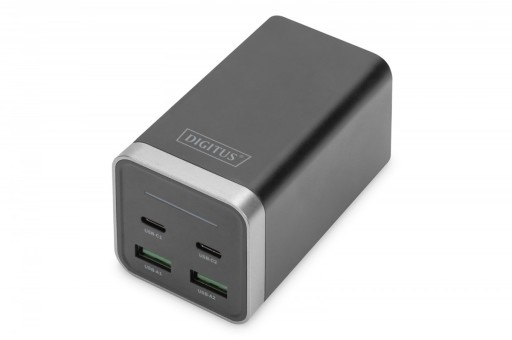 Зарядное устройство Digitus DA-10180 GaN 4 порта 2x USB-C 2x USB-A PD 3.0 65W