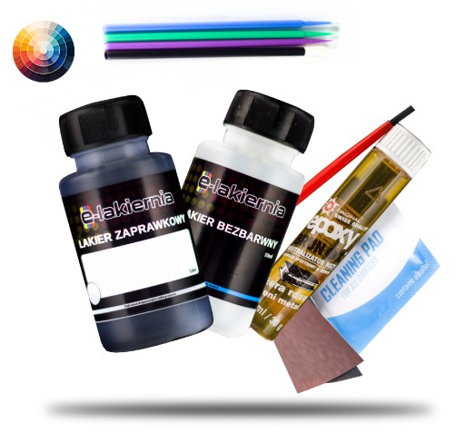 Ремонтный лак любой цвет комплект для ржавчины ремонт автомобиля