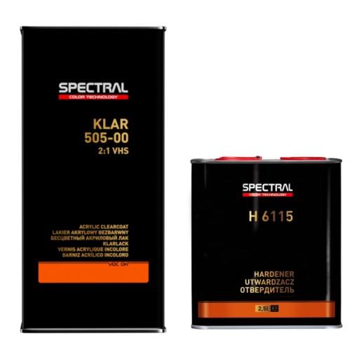 Прозорий акриловий лак Spectral Klar 505-00 5л + затверджувач Н6115 2,5л