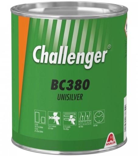 Базовое покрытие Challenger AXALTA BC380 UNISILVER BC