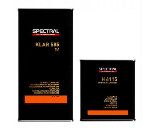 Прозорий лак Spectral KLAR 585 VHS 2: 1 7,5 л