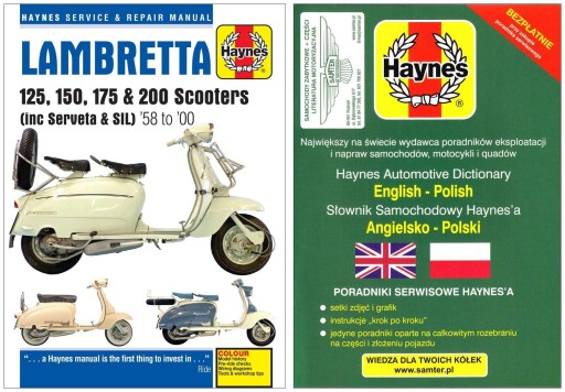 Lambretta 125 150 175 200 Li TV SX GP Lince (1958-2000) инстр + БЕСПЛАТНО 24 часа