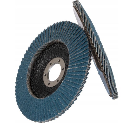 Диск выпуклый с ламелями fi 125мм P40 Kormax циркон нержавеющая сталь 10 шт.